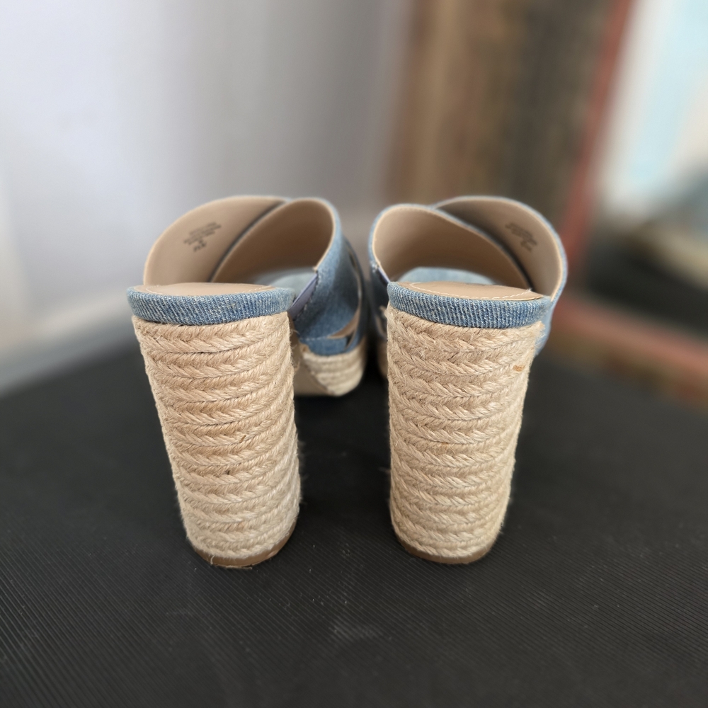 Charles By Charles David Blue Denim Mules - Picture 4 of 4